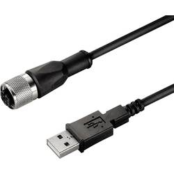 Weidmüller SAIL-M12BG-USB-3.0U datový zástrčkový konektor pro senzory - aktory, upravený, 1288820300, piny: 4, 3.00 m, 1 ks