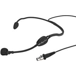 Monacor HSE-70WP headset vokální mikrofon Druh přenosu:kabelový mini XLR kabelový