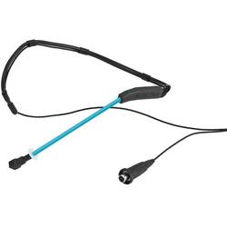 Monacor HSE-200WP/BL headset řečnický mikrofon Druh přenosu:kabelový mini XLR kabelový