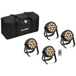 Eurolite 42110204 Set 4x LED PARty Spot Silent RG LED PAR reflektor