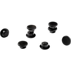 Durable magnet 475101 (Ø) 15 mm kulatý černá 1 sada 475101