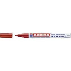 Edding 751 4-751-9-002 popisovač na laky červená 1 mm, 2 mm