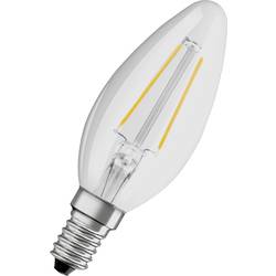 OSRAM 4058075436701 LED Energetická třída (EEK2021) F (A - G) E14 svíčkový tvar 1.5 W = 15 W teplá bílá (Ø x d) 35 mm x 100 mm 1 ks