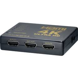 Maxtrack CS 1-5 L HDMI přepínač s dálkovým ovládáním černá