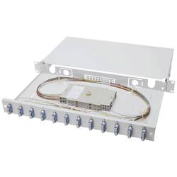 Digitus DN-96321/9 LWL patch panel 12 portů SC osazený 1 U