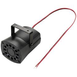 TRU COMPONENTS TC-10302760 piezo bzučák Hlučnost: 105 dB Napětí: 12 V/DC siréna 1 ks