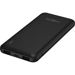 Ansmann PB212 powerbanka 10000 mAh Smart IC Li-Pol microUSB, USB-C®, USB černá Indikátor stavu