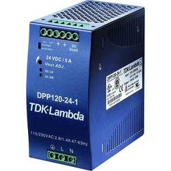 TDK-Lambda DPP120-12-1 síťový zdroj na DIN lištu, 12 V/DC, 10 A, 120 W, výstupy 1 x