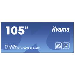 Iiyama ProLite LH10551UWS-B1AG displej Digital Signage Energetická třída (EEK2021): G (A - G) 266.7 cm (105 palec) 5120 x 2160 Pixel 24/7 Funkce proti