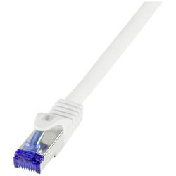 LogiLink C6A101S RJ45 CAT 6A S/FTP 15.00 m bílá 1 ks