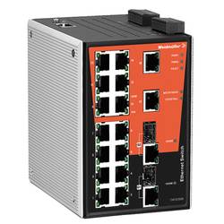 Weidmüller IE-SW-PL18M-2GC-16TX průmyslový ethernetový switch