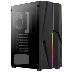 AeroCool Mecha midi tower PC skříň černá