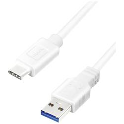 LogiLink USB kabel USB 3.2 Gen1 (USB 3.0 / USB 3.1 Gen1) USB-A zástrčka, USB-C ® zástrčka 3.00 m CU0177