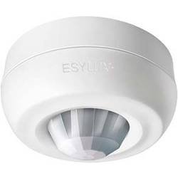 ESYLUX EB10430916 na omítku stropní detektor přítomnosti osob 360 ° bílá IP40