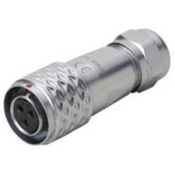 Deltron Connectors DELMSF1210/S4I kulatý konektor DIN, 1 ks