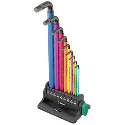 Wera 950/9 Hex-Plus Multicolour 3 inbus sada klíčů 9dílná