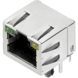 Weidmüller RJ45C5 T1U 2.8E4G/Y TY Konektor RJ45 CAT 5 2562880000 zásuvka, vestavná horizontální Počet pólů 12 stříbrná, černá 140 ks