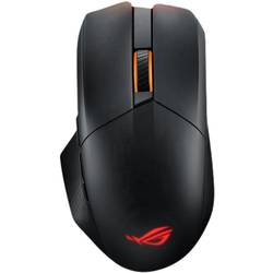 Asus ROG Chakram X Origin herní myš bezdrátový, Bluetooth®, USB optická černá, stříbrná 11 tlačítko 36000 dpi s podsvícením