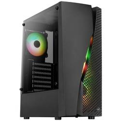 AeroCool WAVEBKV3 midi tower PC skříň černá