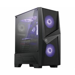 MSI MAG Forge 100M midi tower PC skříň černá, transparentní