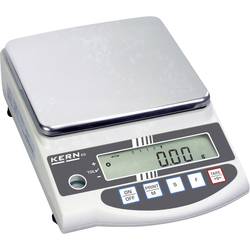 Kern EW 4200-2NM přesná váha Max. váživost 4.2 kg Rozlišení 0.01 g 230 V, napájeno akumulátorem stříbrná