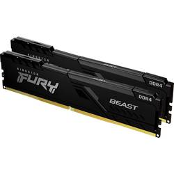 Kingston FURY Beast Sada RAM pro PC DDR4 64 GB 2 x 32 GB 3200 MHz 288pin DIMM CL16 KF432C16BBK2/64