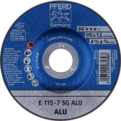 PFERD 62211622 E 115-7 SG ALU brusný kotouč lomený Průměr 115 mm Ø otvoru 22.23 mm hliník, neželezné kovy 10 ks