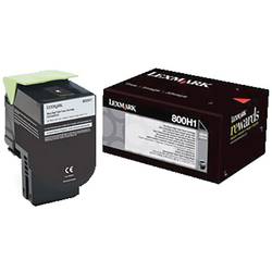 Lexmark kazeta s tonerem 800H1 CX410 originál černá 4000 Seiten 80C0H10