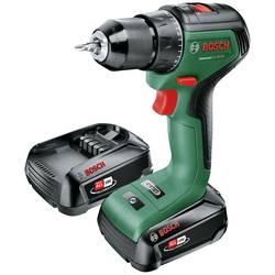 Bosch Home and Garden UniversalDrill 18V-60 aku vrtačka, aku šroubovák 18 V, 2.0 Ah Li-Ion, 06039D7002, vč. 2x aku, vč. nabíječky