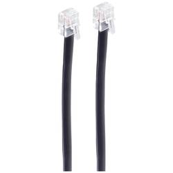 Shiverpeaks Western propojovací kabel [1x RJ12 zástrčka 6p6c - 1x RJ12 zástrčka 6p6c] 10 m černá
