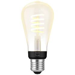 Philips Lighting Hue LED žárovka 871951430146700 Energetická třída (EEK2021): G (A - G) Hue White Ambiance E27 Einzelpack Edison ST64 Filament 300lm E27 7 W