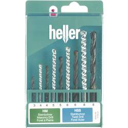 Heller Tools 17742 9 9dílná Univerzální sortiment vrtáků