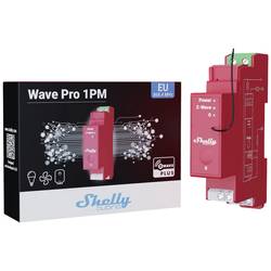 Shelly Wave Pro 1PM relé na DIN lištu Z-Wave