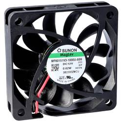 Sunon MF60151V3-1000U-A99 axiální ventilátor, 12 V/DC, 29.89 m³/h, (d x š x v) 15 x 60 x 60 mm, MF60151V3-1000U-A99