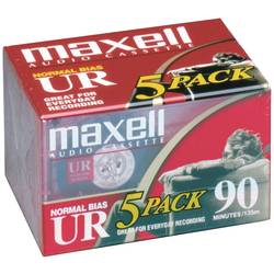 Maxell audio kazeta 90 min sada 5 ks