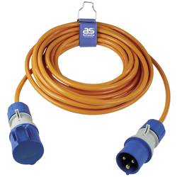 AS Schwabe 62432 napájecí prodlužovací kabel 16 A oranžová 10 m H07BQ-F 3G 2,5 mm²