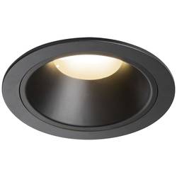 SLV 1003991 NUMINOS XL LED vestavné svítidlo, pevně vestavěné LED, 37 W, černá