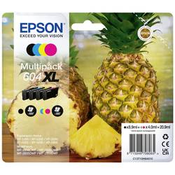 Epson Ink T10H6, 604XL originál kombinované balení černá, azurová, purpurová, žlutá C13T10H64010