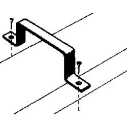 Wallair S20118 plochý ventilační kanál 100 držák roury