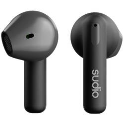 Sudio A1 In Ear Headset Bluetooth®, A1BLK, stereo, černá