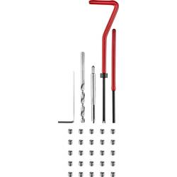 TOOLCRAFT TO-5016570 Sada koleček se závitem 30dílná M4