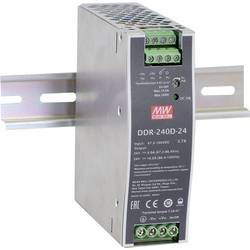 Mean Well DDR-240B-24 DC/DC měnič napětí na DIN lištu, 24 V/DC, 10 A, 240 W, výstupy 1 x