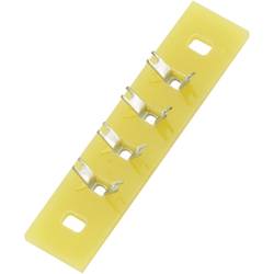 TRU COMPONENTS pájecí lišta jednořadá Počet pólů 4 epoxid (d x š x v) 36 x 9 x 1.5 mm 1 ks