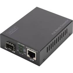 Digitus DN-82140 LAN 10/100/1000 MBit/s, SFP, IEEE 802.3z 1000BASE-LX, IEEE 802.3z 1000BASE-SX konvertor médií 10 / 100 / 1000 MBit/s