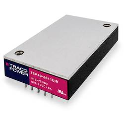 TracoPower TEP 40-7211UIR DC/DC měnič napětí do DPS 8000 mA 40 W Počet výstupů: 1 x Obsah 1 ks