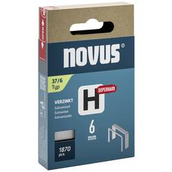 Novus Tools 042-0784 svorky z jemného drátu Typ 37 1870 ks Rozměry (d x š) 6 mm x 10.6 mm