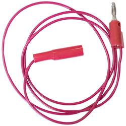 Mueller Electric BU-2031-A-12-2 měřicí kabel [banánková zástrčka 4 mm - Minikrokosvorka] 0.3 m, červená, 1 ks