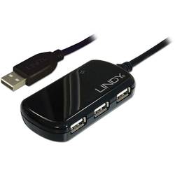 LINDY 42781 USB 2.0 hub se zabudovaným repeaterem