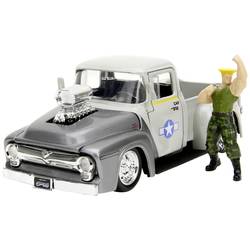 JADA TOYS Street Fighter 1956 Ford Pickup s postavou Guile hotový model Model osobního automobilu