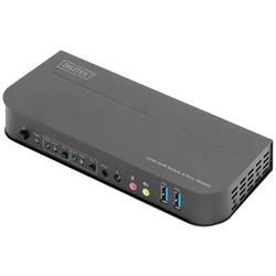 Digitus DS-12874 4 porty přepínač KVM HDMI USB 4096 x 2160 Pixel